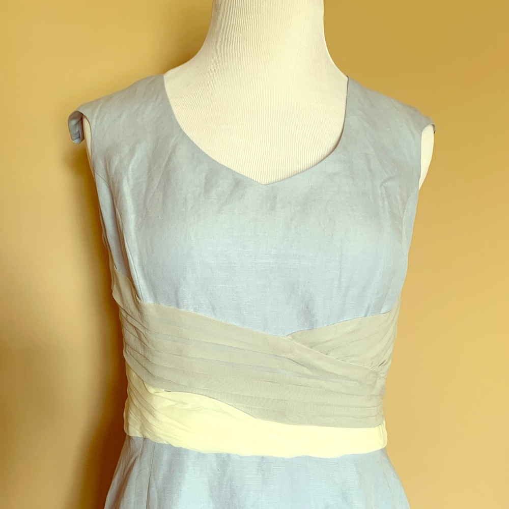 Light blue J Peterman dress 8